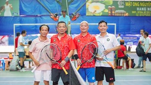 Hơn 250 VĐV tham dự Giải quần vợt Ngành VLXD - TTNT Việt Nam 2024