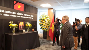 Quốc tế bày tỏ sự kính trọng và thương tiếc Tổng Bí thư Nguyễn Phú Trọng