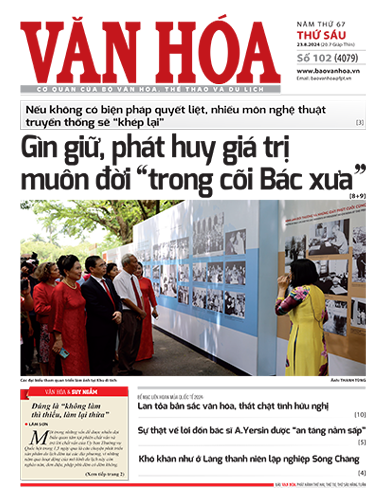 Báo Văn Hoá 23/8/2024 số 102