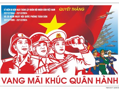 Triển lãm tranh cổ động kỷ niệm 80 năm Ngày thành lập QĐND tại Hải Phòng, Nghệ An