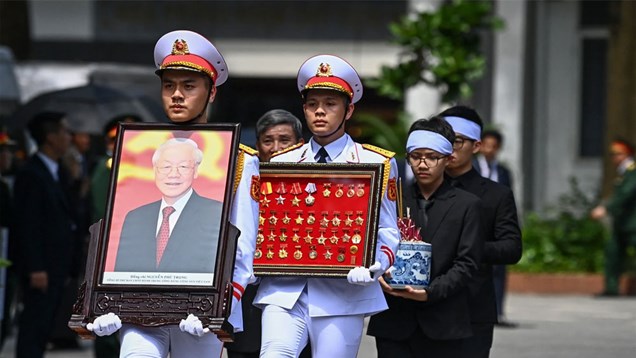 Truyền thông quốc tế đưa tin đậm nét Lễ Quốc tang Tổng Bí thư Nguyễn Phú Trọng