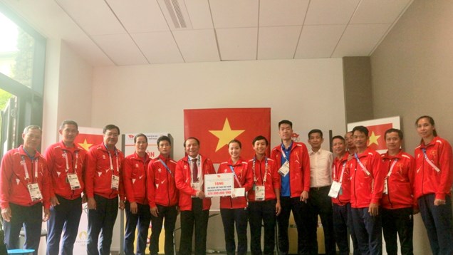 Bộ trưởng Nguyễn Văn Hùng “tiếp lửa” cho các VĐV dự Olympic Paris 2024
